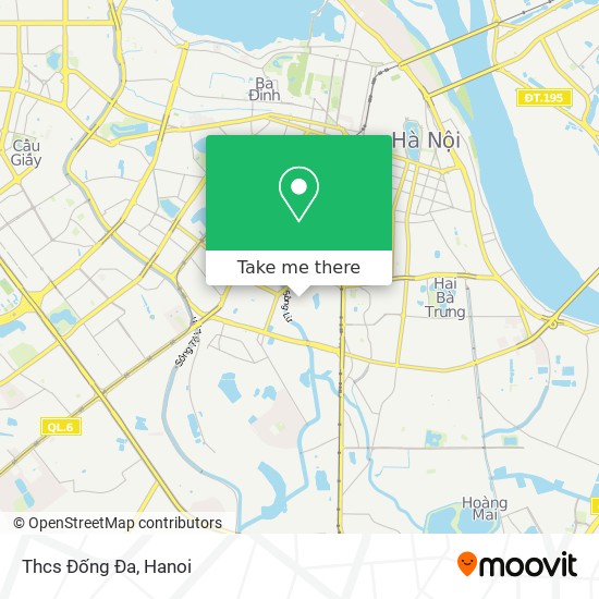 Thcs Đống Đa map