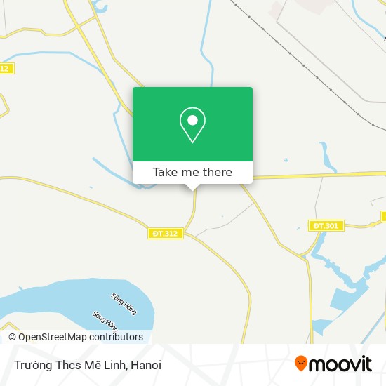 Trường Thcs Mê Linh map