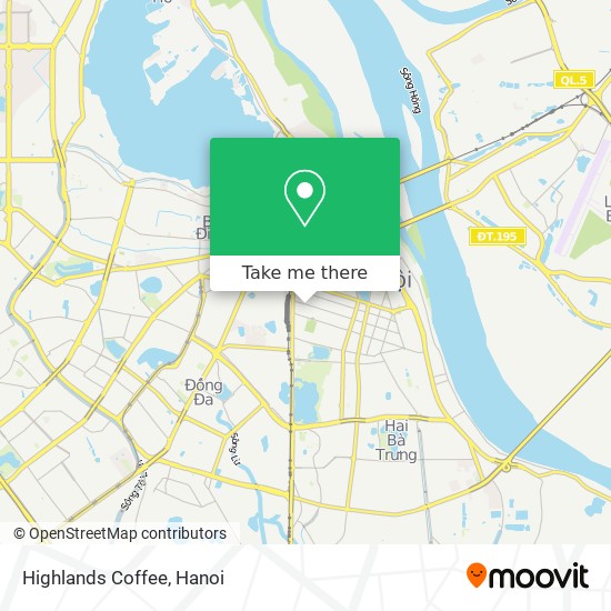 Highlands Coffee map