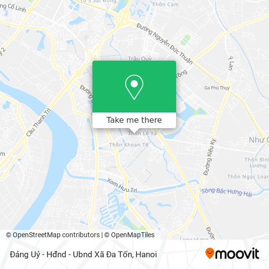 Đảng Uỷ - Hđnd - Ubnd Xã Đa Tốn map