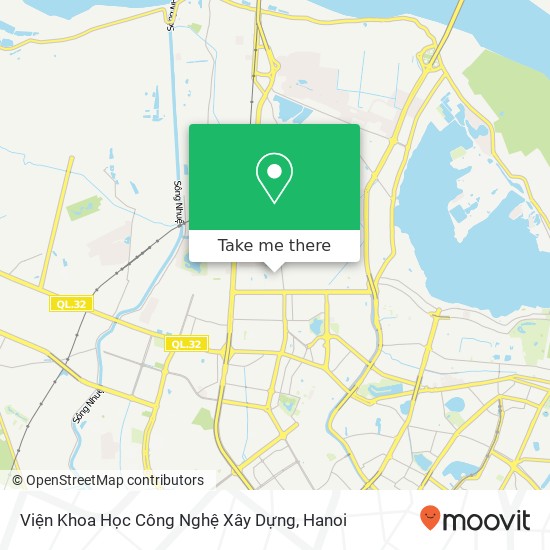 Viện Khoa Học Công Nghệ Xây Dựng map