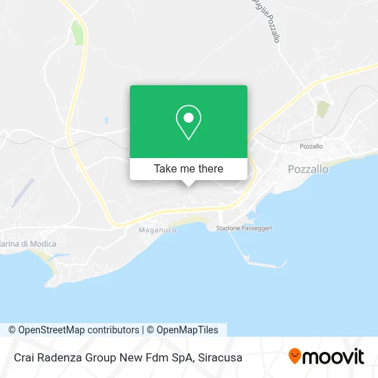 Crai Radenza Group New Fdm SpA map