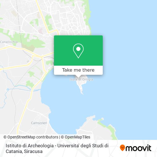 Istituto di Archeologia - Universita' degli Studi di Catania map