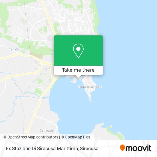 Ex Stazione Di Siracusa Marittima map