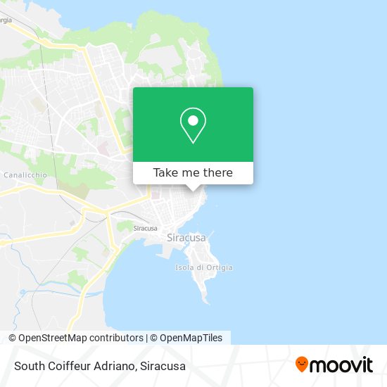 South Coiffeur Adriano map