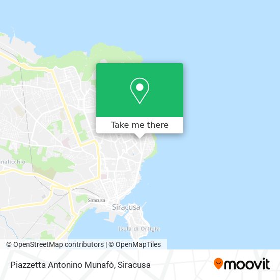Piazzetta Antonino Munafò map