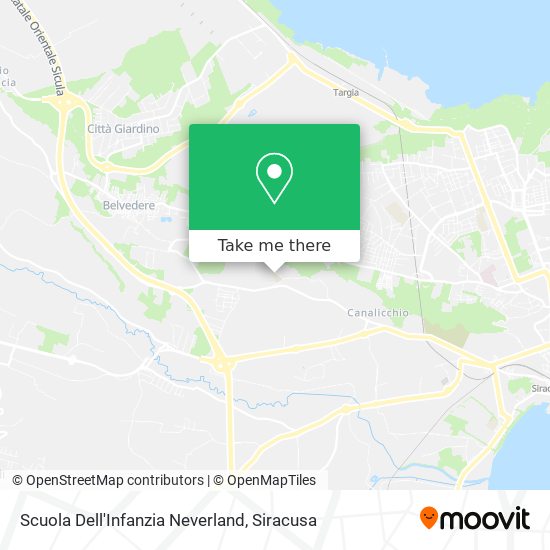 Scuola Dell'Infanzia Neverland map