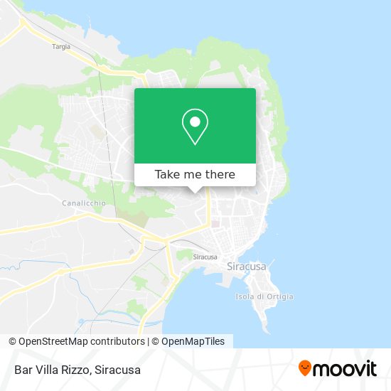 Bar Villa Rizzo map