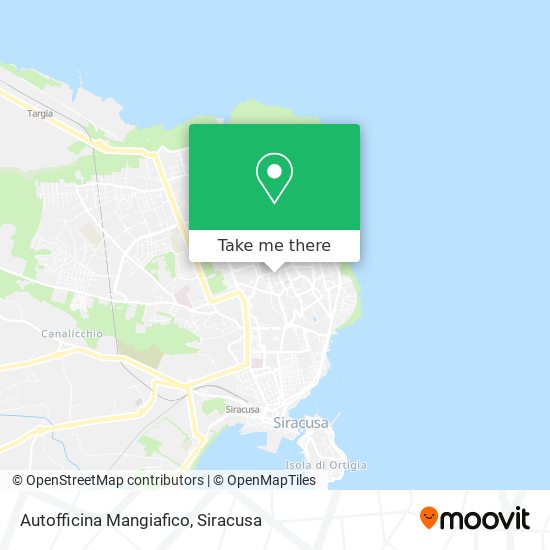 Autofficina Mangiafico map