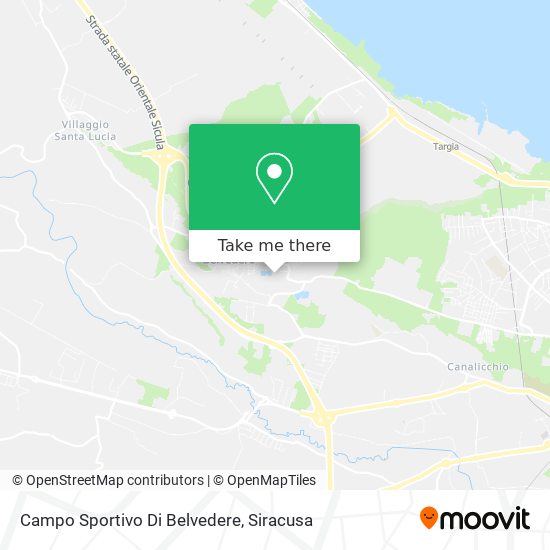 Campo Sportivo Di Belvedere map