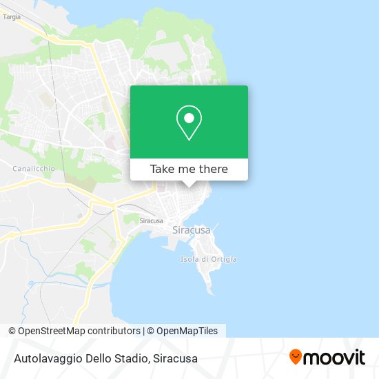 Autolavaggio Dello Stadio map