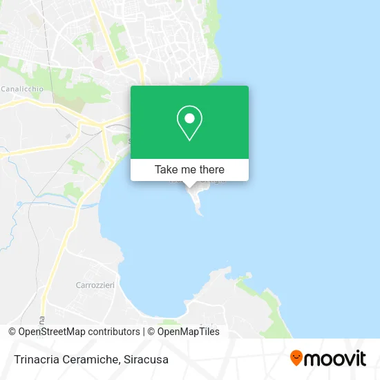 Trinacria Ceramiche map