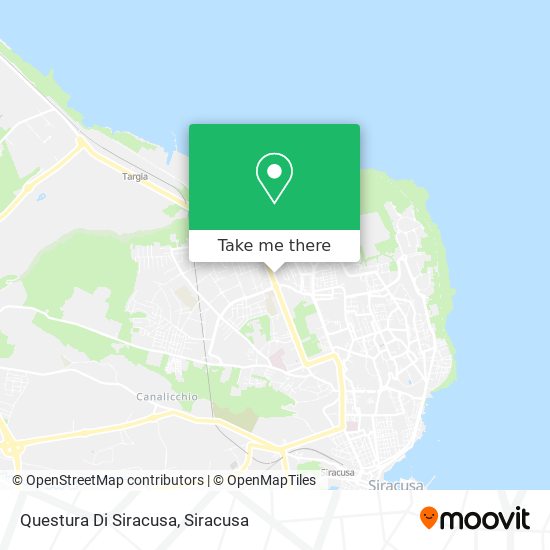 Questura Di Siracusa map