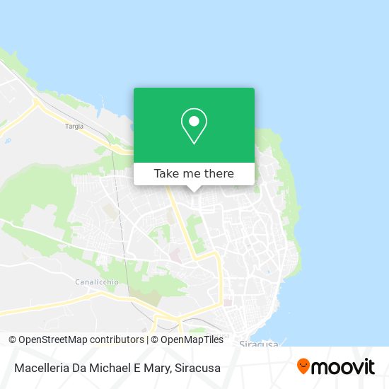 Macelleria Da Michael E Mary map