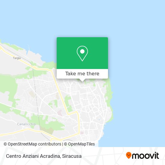 Centro Anziani Acradina map