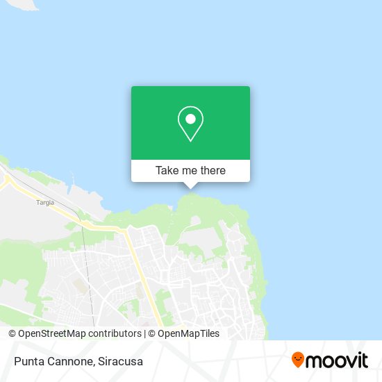 Punta Cannone map
