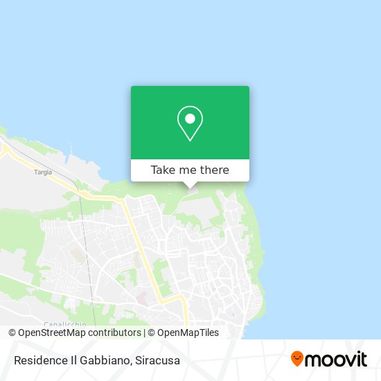 Residence Il Gabbiano map