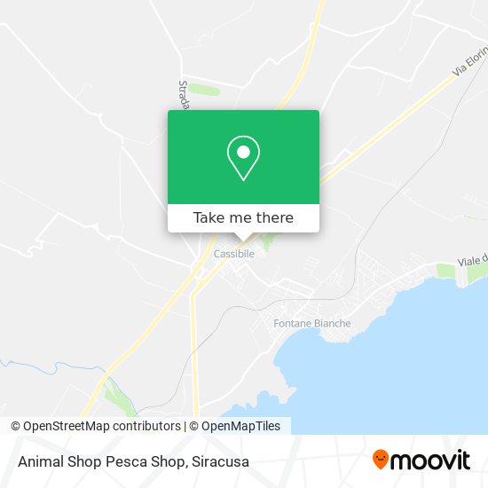 Animal Shop Pesca Shop map