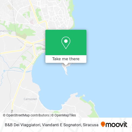 B&B Dei Viaggiatori, Viandanti E Sognatori map