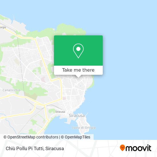 Chiù Pollu Pi Tutti map