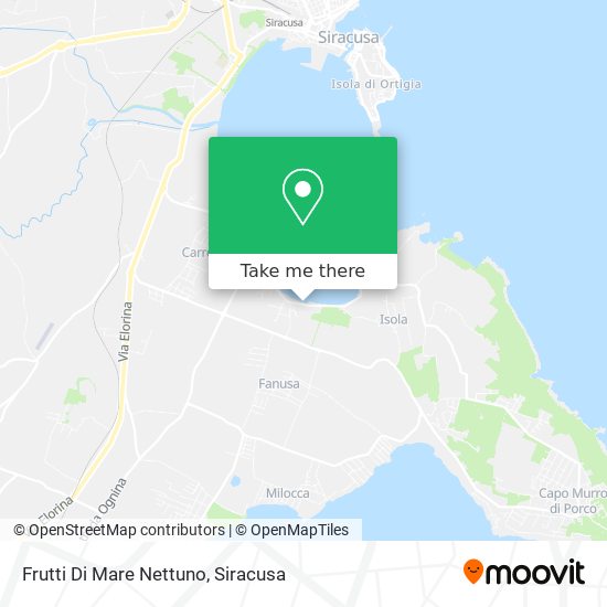 Frutti Di Mare Nettuno map