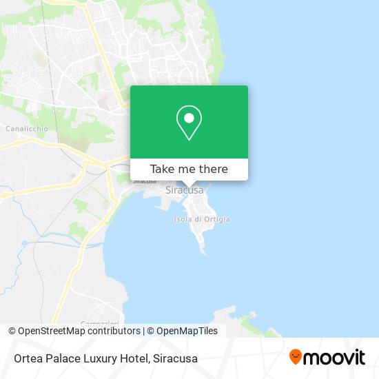 Ortea Palace Luxury Hotel map