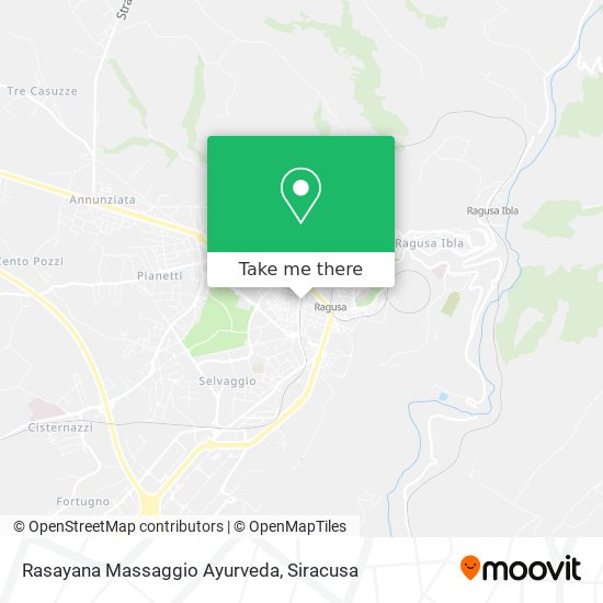 Rasayana Massaggio Ayurveda map