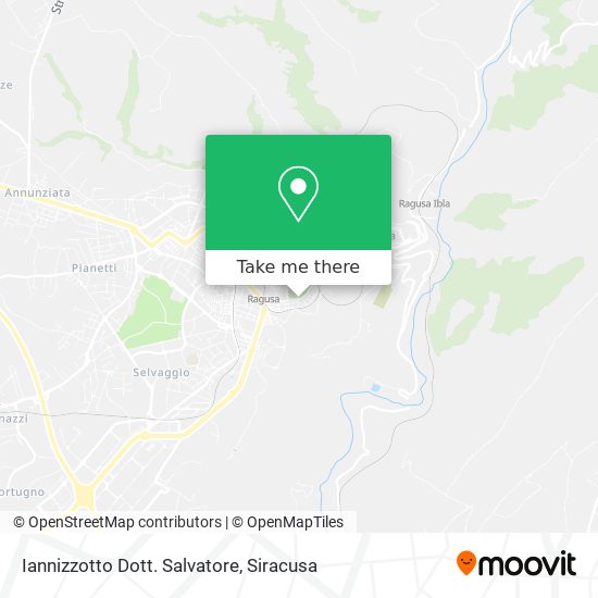 Iannizzotto Dott. Salvatore map