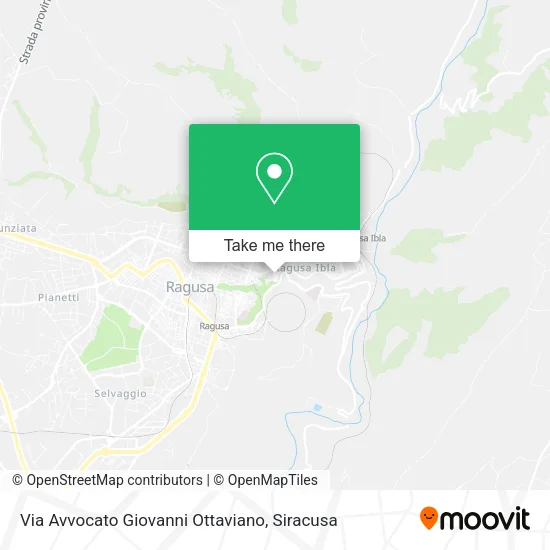 Via Avvocato Giovanni Ottaviano map