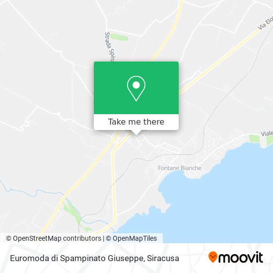 Euromoda di Spampinato Giuseppe map