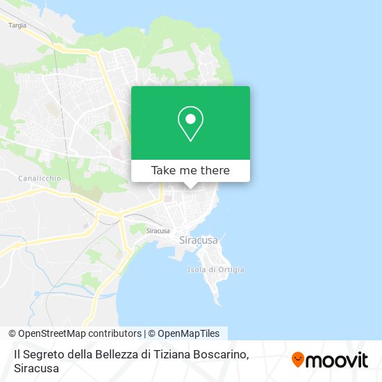 Il Segreto della Bellezza di Tiziana Boscarino map