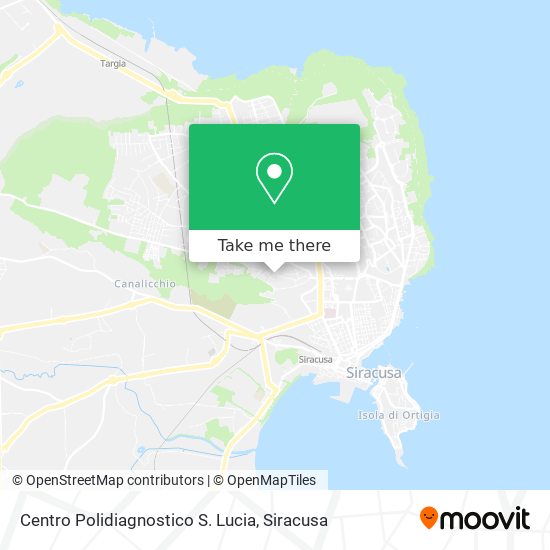 Centro Polidiagnostico S. Lucia map