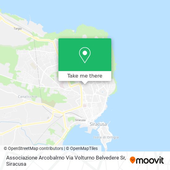 Associazione Arcobalrno Via Volturno Belvedere Sr map