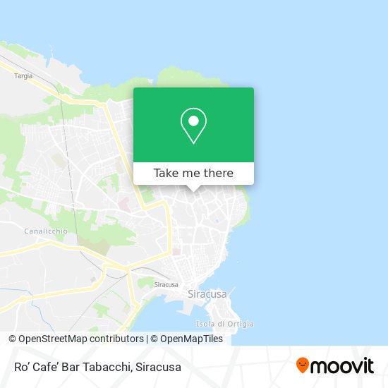 Ro’ Cafe’ Bar Tabacchi map
