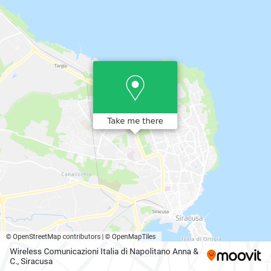 Wireless Comunicazioni Italia di Napolitano Anna & C. map