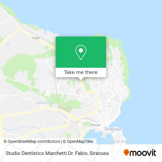 Studio Dentistico Marchetti Dr. Fabio map