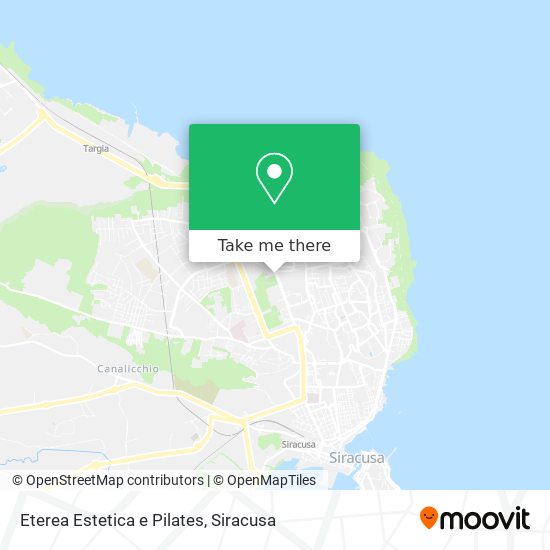 Eterea Estetica e Pilates map