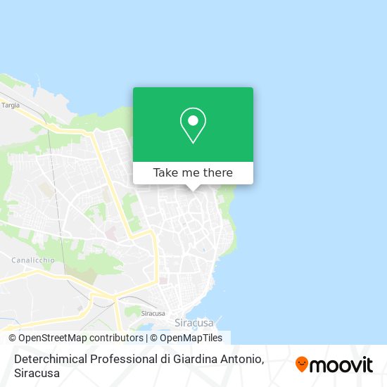 Deterchimical Professional di Giardina Antonio map