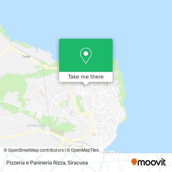 Pizzeria e Panineria Rizza map