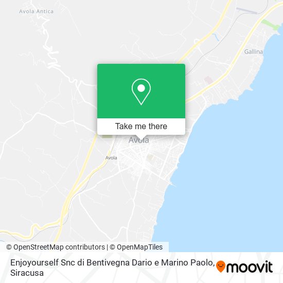 Enjoyourself Snc di Bentivegna Dario e Marino Paolo map