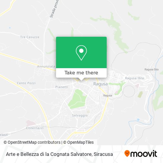 Arte e Bellezza di la Cognata Salvatore map