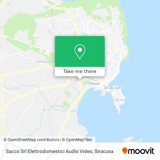 Sacco Srl Elettrodomestici Audio Video map