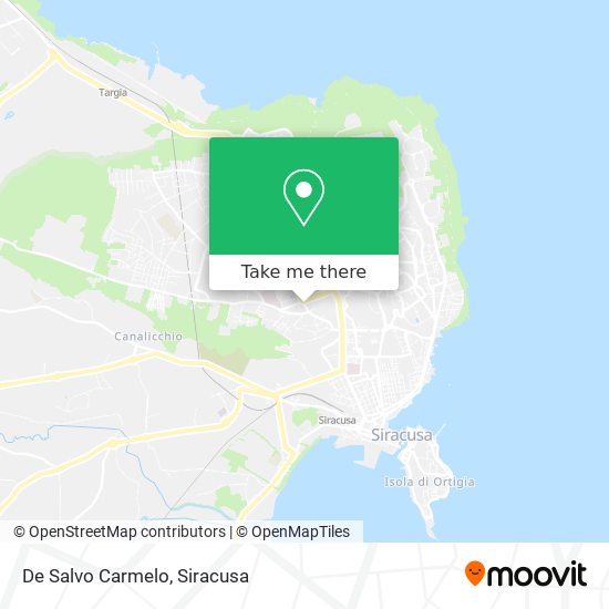 De Salvo Carmelo map