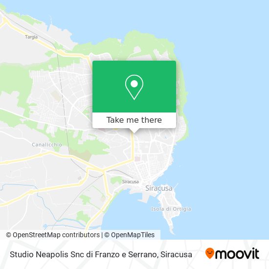 Studio Neapolis Snc di Franzo e Serrano map