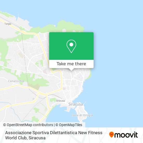 Associazione Sportiva Dilettantistica New Fitness World Club map