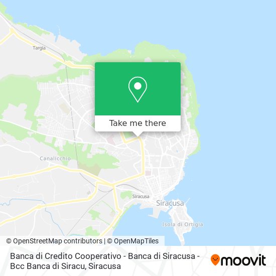 Banca di Credito Cooperativo - Banca di Siracusa - Bcc Banca di Siracu map