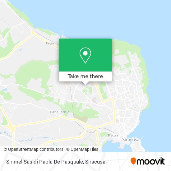 Sirimel Sas di Paola De Pasquale map