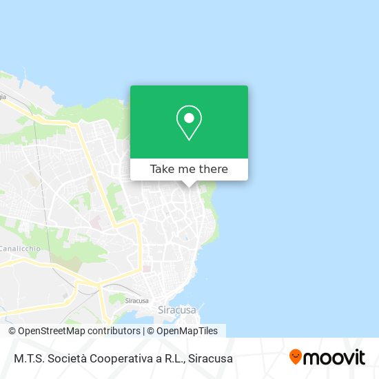M.T.S. Società Cooperativa a R.L. map