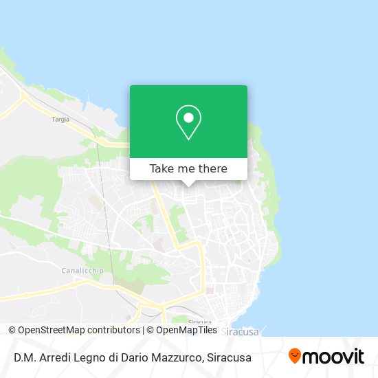 D.M. Arredi Legno di Dario Mazzurco map