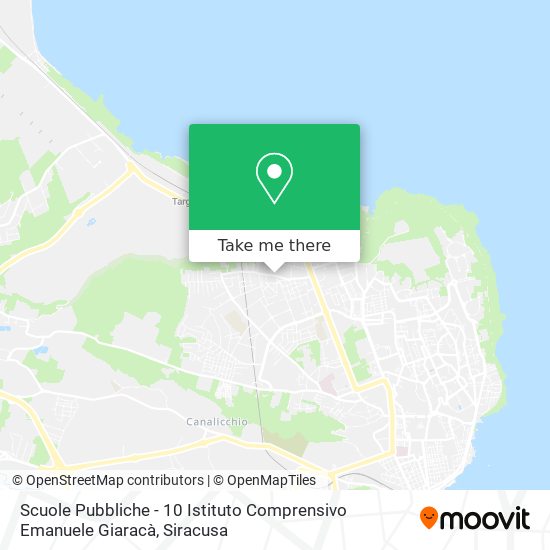 Scuole Pubbliche - 10 Istituto Comprensivo Emanuele Giaracà map